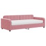 Sofá cama con colchón terciopelo rosa 90x200 cm de vidaXL, Camas y somieres - Ref: Foro24-3196908, Precio: 400,36 €, Descuent...