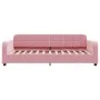 Sofá cama con colchón terciopelo rosa 90x200 cm de vidaXL, Camas y somieres - Ref: Foro24-3196908, Precio: 379,58 €, Descuent...