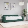 Sofá cama con colchón terciopelo verde oscuro 80x200 cm de vidaXL, Camas y somieres - Ref: Foro24-3196900, Precio: 310,47 €, ...