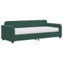 Schlafsofa mit dunkelgrüner Samtmatratze 80x200 cm von vidaXL, Betten und Lattenroste - Ref: Foro24-3196900, Preis: 315,79 €,...