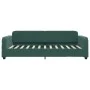 Sofa bed with dark green velvet mattress 80x200 cm by vidaXL, Beds and slatted bases - Ref: Foro24-3196900, Price: 310,47 €, ...