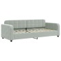 Schlafsofa mit hellgrauer Samtmatratze 80x200 cm von vidaXL, Betten und Lattenroste - Ref: Foro24-3196898, Preis: 360,73 €, R...