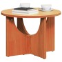 Mesa de Café Marrón cera 50 x 50 x 35 cm Madera maciza de pino