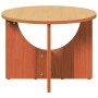 Mesa de Café Marrón cera 50 x 50 x 35 cm Madera maciza de pino