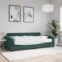 Schlafsofa mit dunkelgrüner Samtmatratze 100x200 cm von vidaXL, Betten und Lattenroste - Ref: Foro24-3196914, Preis: 375,58 €...