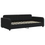 Sofa bed with black velvet mattress 100x200 cm by vidaXL, Beds and slatted bases - Ref: Foro24-3196916, Price: 341,91 €, Disc...
