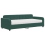 Schlafsofa mit dunkelgrüner Samtmatratze 90x200 cm von vidaXL, Betten und Lattenroste - Ref: Foro24-3196907, Preis: 343,85 €,...