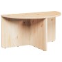 Mesa de Café 2 pcs Natural 79 x 39.5 x 40 cm