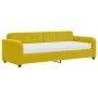 Sofá cama con colchón terciopelo amarillo 80x200 cm de vidaXL, Camas y somieres - Ref: Foro24-3196903, Precio: 305,86 €, Desc...