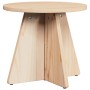 Mesa de Café 3 pcs Natural 49 x 49 x 30 cm