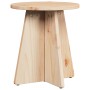 Mesa de Café 3 pcs Natural 49 x 49 x 30 cm