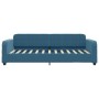 Sofá cama con colchón terciopelo azul 100x200 cm de vidaXL, Camas y somieres - Ref: Foro24-3196911, Precio: 345,36 €, Descuen...
