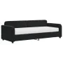 Sofa bed with black velvet mattress 80x200 cm by vidaXL, Beds and slatted bases - Ref: Foro24-3196902, Price: 325,34 €, Disco...
