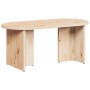 Mesa de Café Natural 80 x 39.5 x 35 cm Madera maciza de Pino