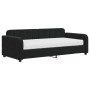 Sofa bed with black velvet mattress 90x190 cm by vidaXL, Beds and slatted bases - Ref: Foro24-3196920, Price: 310,73 €, Disco...