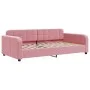 Sofá cama con colchón terciopelo rosa 100x200 cm de vidaXL, Camas y somieres - Ref: Foro24-3196915, Precio: 376,99 €, Descuen...