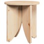 Mesa de Café 2 pcs Natural 41.5 x 41.5 x 44 cm