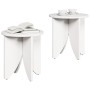 Mesa de Café 2 pcs Blanco 41.5 x 41.5 x 44 cm