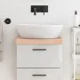 Encimera de baño madera maciza sin tratar 40x40x(2-6) cm de vidaXL, Encimeras - Ref: Foro24-3155998, Precio: 39,41 €, Descuen...