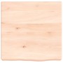 Unbehandelte Badezimmerarbeitsplatte aus Massivholz, 40 x 40 x (2–6) cm von vidaXL, Arbeitsplatten - Ref: Foro24-3155998, Pre...
