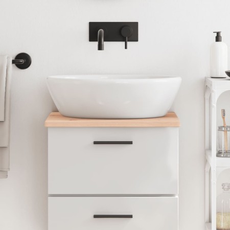 Encimera de baño madera maciza sin tratar 40x40x2 cm by vidaXL, Countertops - Ref: Foro24-3155996, Price: 30,01 €, Discount: %