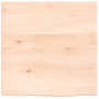 Encimera de baño madera maciza sin tratar 40x40x2 cm by vidaXL, Countertops - Ref: Foro24-3155996, Price: 30,01 €, Discount: %