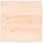 Massive unbehandelte Holzbad-Arbeitsplatte 40x40x2 cm von vidaXL, Arbeitsplatten - Ref: Foro24-3155996, Preis: 25,41 €, Rabat...