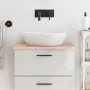 Untreated solid wood bathroom countertop 60x40x2 cm by vidaXL, Countertops - Ref: Foro24-3156008, Price: 33,46 €, Discount: %