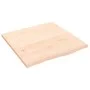 Massivholz-Badezimmerarbeitsplatte unbehandelt 60x40x2 cm von vidaXL, Arbeitsplatten - Ref: Foro24-3156014, Preis: 50,76 €, R...
