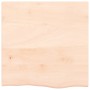 Solid untreated wood bathroom countertop 60x40x2 cm by vidaXL, Countertops - Ref: Foro24-3156014, Price: 54,75 €, Discount: %