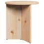 Mesa de Café 2 pcs Natural 49 x 49 x 28 cm