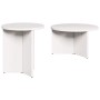 Mesa de Café 2 pcs 49 x 49 x 28 cm Madera maciza de Pino