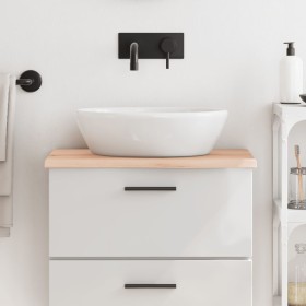 Encimera de baño madera maciza sin tratar 60x30x2 cm de vidaXL, Encimeras - Ref: Foro24-3156005, Precio: 31,75 €, Descuento: %