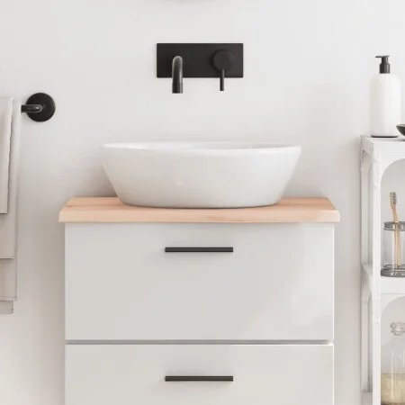 Encimera de baño madera maciza sin tratar 60x30x2 cm de vidaXL, Encimeras - Ref: Foro24-3156005, Precio: 31,12 €, Descuento: %