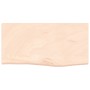Untreated solid wood bathroom countertop 60x30x2 cm by vidaXL, Countertops - Ref: Foro24-3156005, Price: 31,75 €, Discount: %