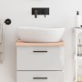 Solid untreated wood bathroom countertop 40x50x2 cm by vidaXL, Countertops - Ref: Foro24-3155999, Price: 33,70 €, Discount: %