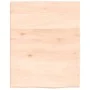 Massivholz-Badezimmerarbeitsplatte unbehandelt 40x50x2 cm von vidaXL, Arbeitsplatten - Ref: Foro24-3155999, Preis: 33,20 €, R...