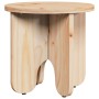 Mesa de Café 2 pcs Natural 39.5 x 39.5 x 30 cm