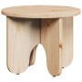 Mesa de Café 2 pcs Natural 39.5 x 39.5 x 30 cm