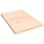 Massivholz-Badezimmerarbeitsplatte unbehandelt 40x60x2 cm von vidaXL, Arbeitsplatten - Ref: Foro24-3156002, Preis: 36,53 €, R...