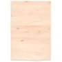 Massivholz-Badezimmerarbeitsplatte unbehandelt 40x60x2 cm von vidaXL, Arbeitsplatten - Ref: Foro24-3156002, Preis: 36,53 €, R...