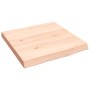 Unbehandelte Badezimmerarbeitsplatte aus Massivholz, 40 x 40 x (2–4) cm von vidaXL, Arbeitsplatten - Ref: Foro24-3155997, Pre...