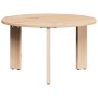 Mesa de Café 2 pcs Natural 47.5 x 47.5 x 27 cm