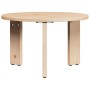 Mesa de Café 3 pcs Natural 47.5 x 47.5 x 27 cm