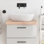 Encimera de baño madera maciza sin tratar 60x50x(2-6) cm de vidaXL, Encimeras - Ref: Foro24-3156013, Precio: 67,51 €, Descuen...