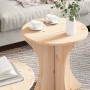 Mesa de Café 2 pcs Natural 46 x 46 x 47 cm