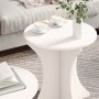 Mesa de Café 2 pcs Blanco 46 x 46 x 47 cm Madera maciza de pino