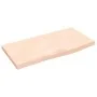 Unbehandelte Badezimmerarbeitsplatte aus Massivholz, 60 x 30 x (2–4) cm von vidaXL, Arbeitsplatten - Ref: Foro24-3156006, Pre...