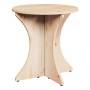 Mesa de Café 3 pcs Natural 46 x 46 x 47 cm