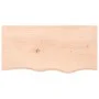 Massivholz-Badezimmerarbeitsplatte unbehandelt 80x40x(2-4) cm von vidaXL, Arbeitsplatten - Ref: Foro24-3156021, Preis: 69,42 ...
